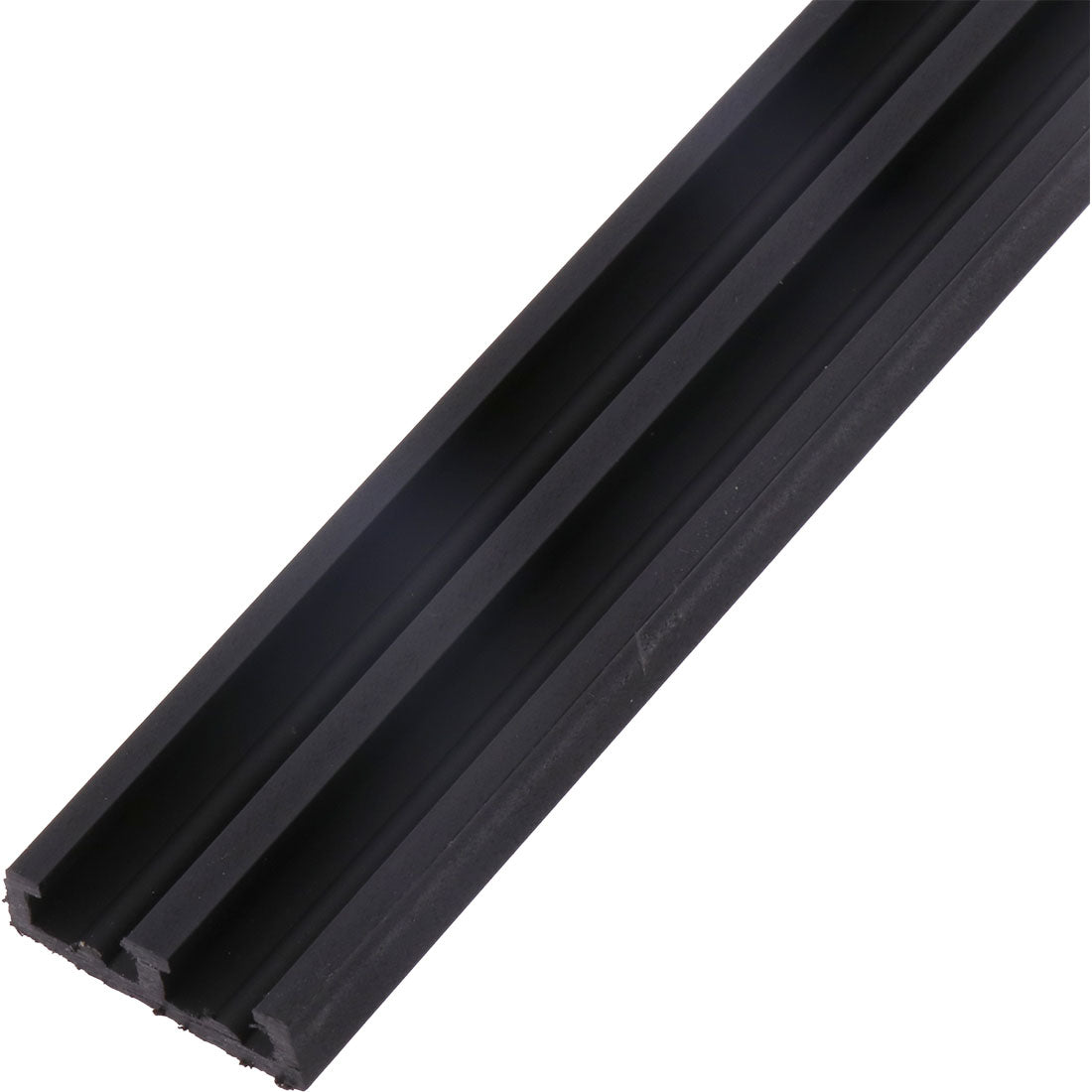 Sliding Door Bottom Track Plastic Black 1.8m – Co-Mac