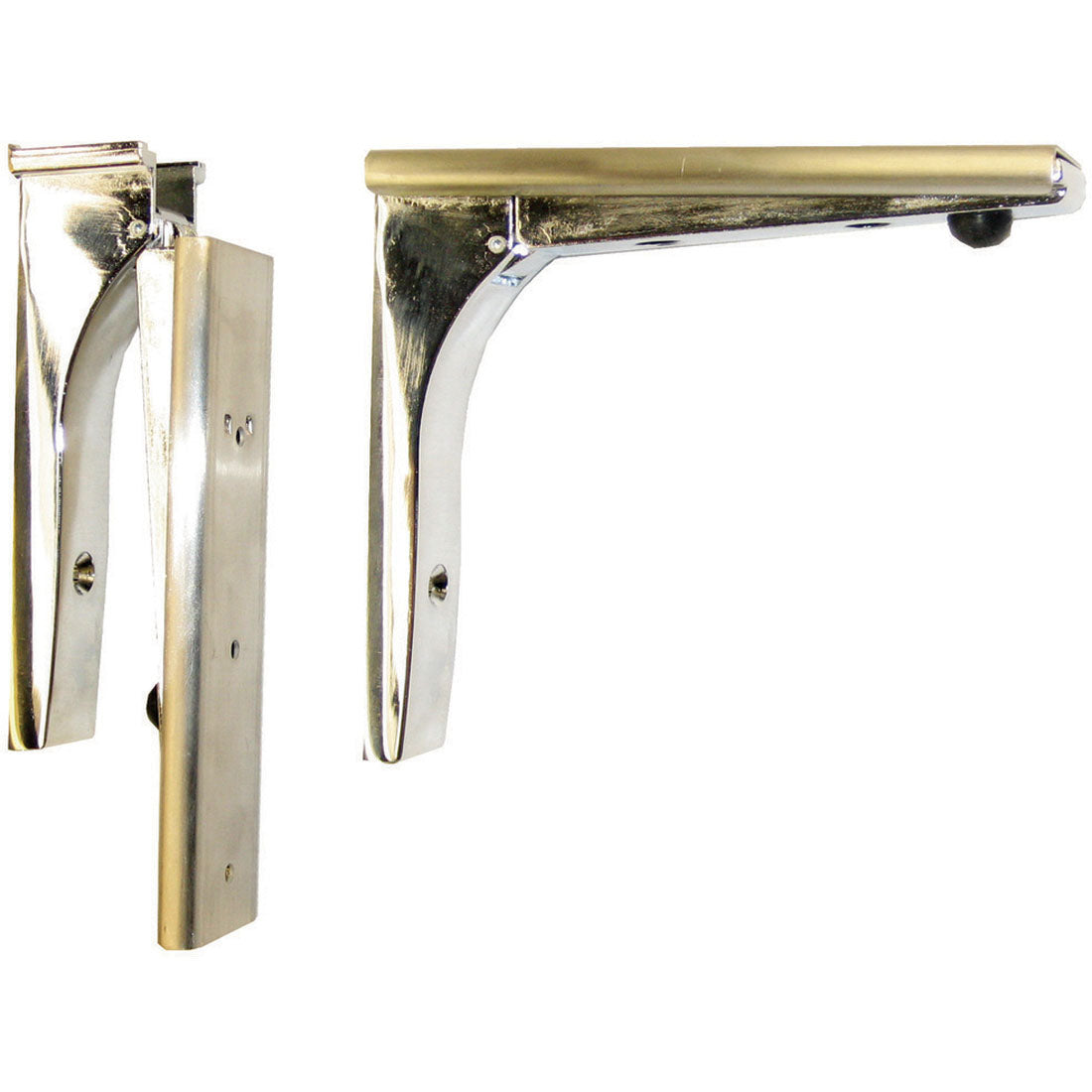 Chrome Plated Folding Bracket