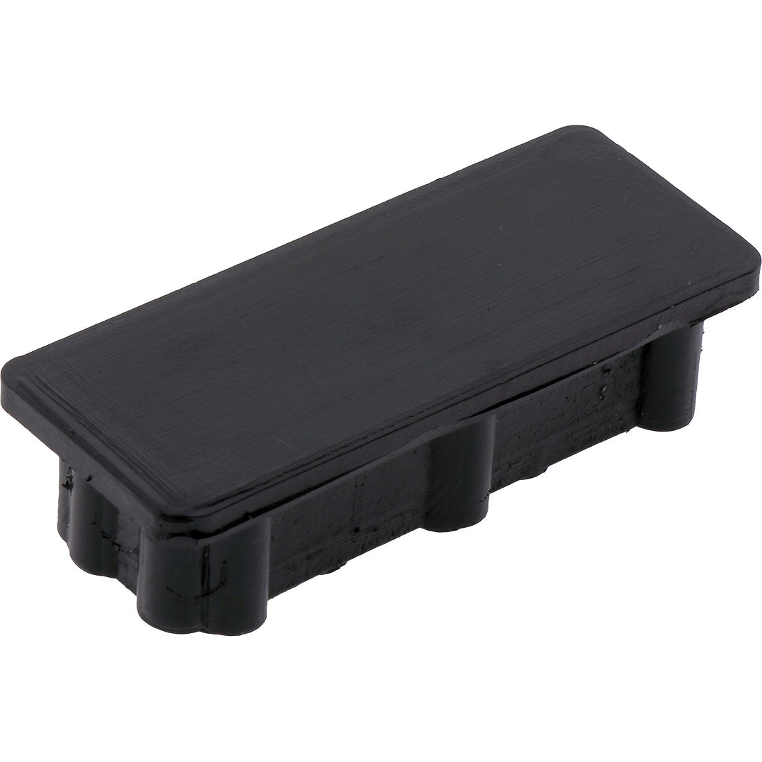 Rectangle Plug Smooth Black 60x25mm – Co-Mac