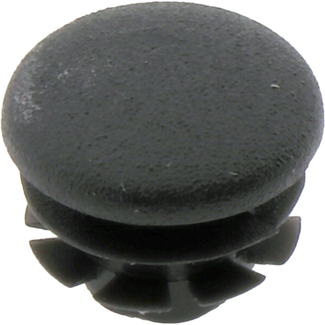 Round Plug Ribbed Black 12.0mm – Co-Mac