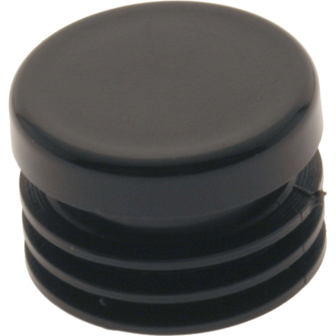 Round Plug Ribbed Black 25.4mm – Co-Mac