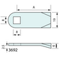 Cam Latch Bar Flat Heavy Duty 70mm