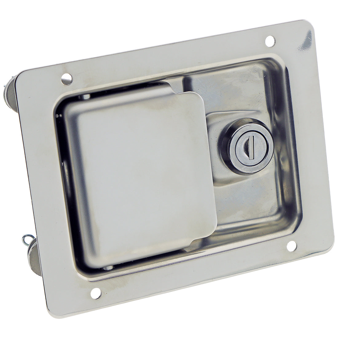 Centre Latch Only Locking Stainless Steel 140mm