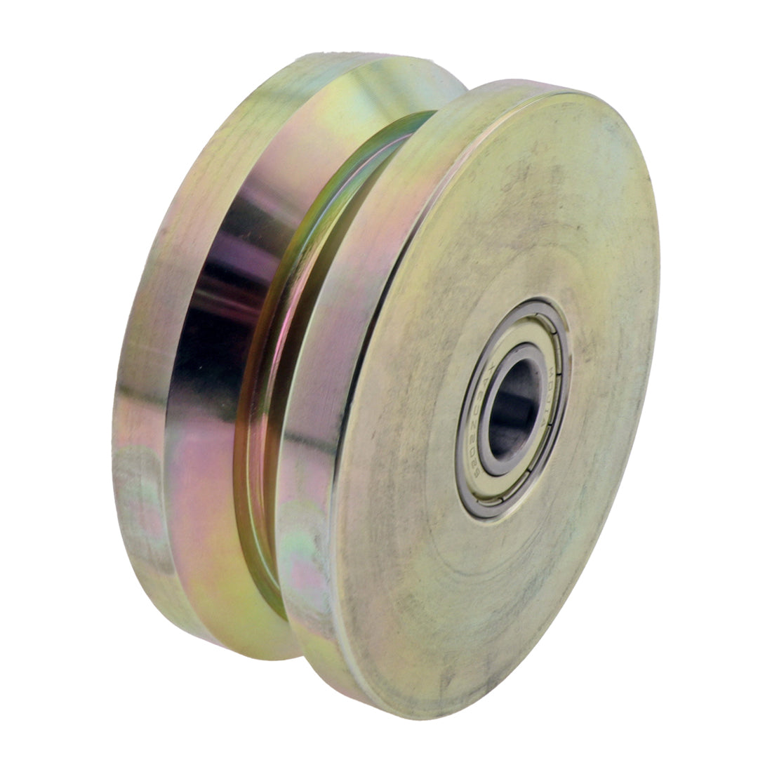 V Groove Steel Wheel 100mm dia 600kg