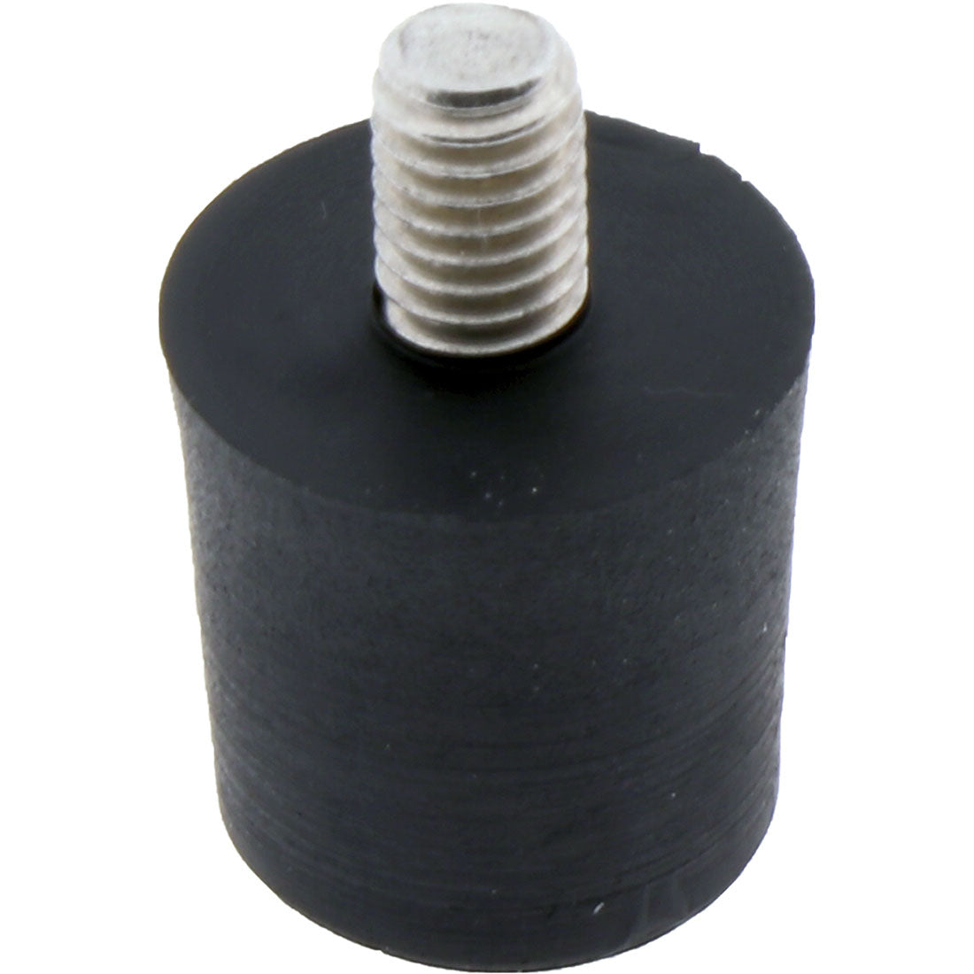 Rubber Buffer External Threaded Black