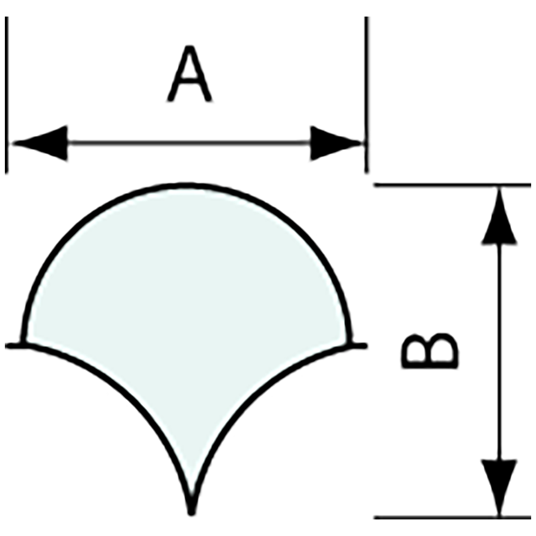 White Filler Strip Small 7.9mm x 6.9mm