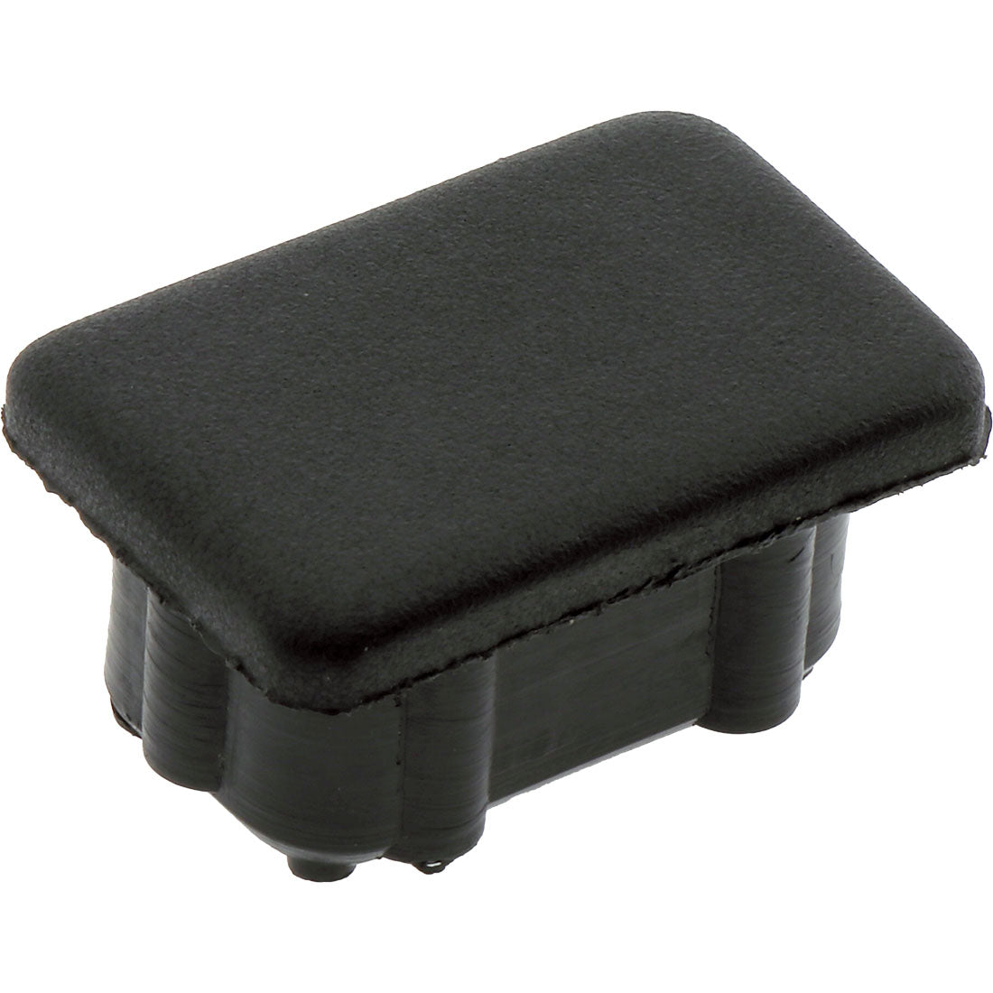 Rectangular Plug Custom Make Rectangle Plug Smooth Black 38x25mm – Co-Mac