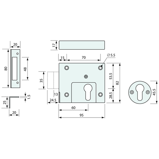 Surface Rim Deadlock Rim Deadlock – Co-Mac