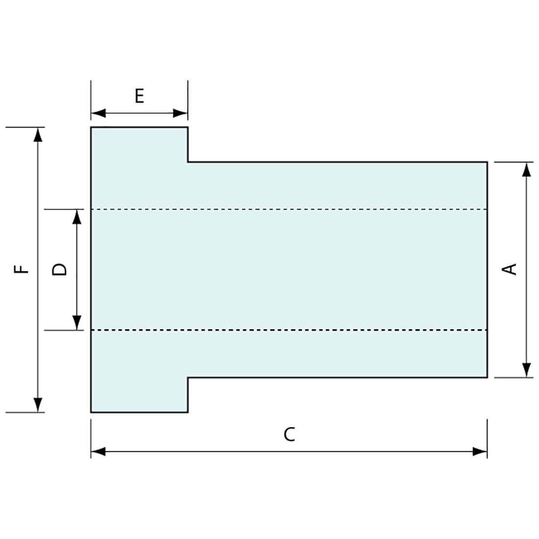 Bush Std Design Shouldered Bushes Hd – Co-Mac