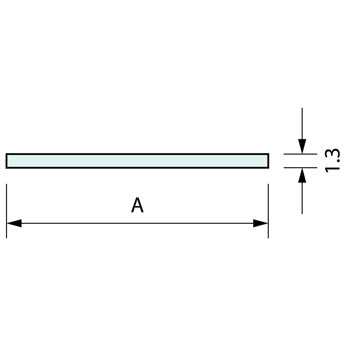 Webbing Strap Black 38mm