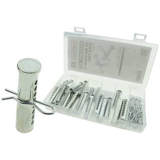 50 mm Clevis & Hitch Pins Assorted 74 pce Kit