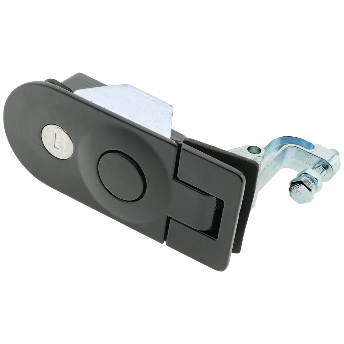 Lever Latch Key Locking Black 18mm - 33mm Grip Range