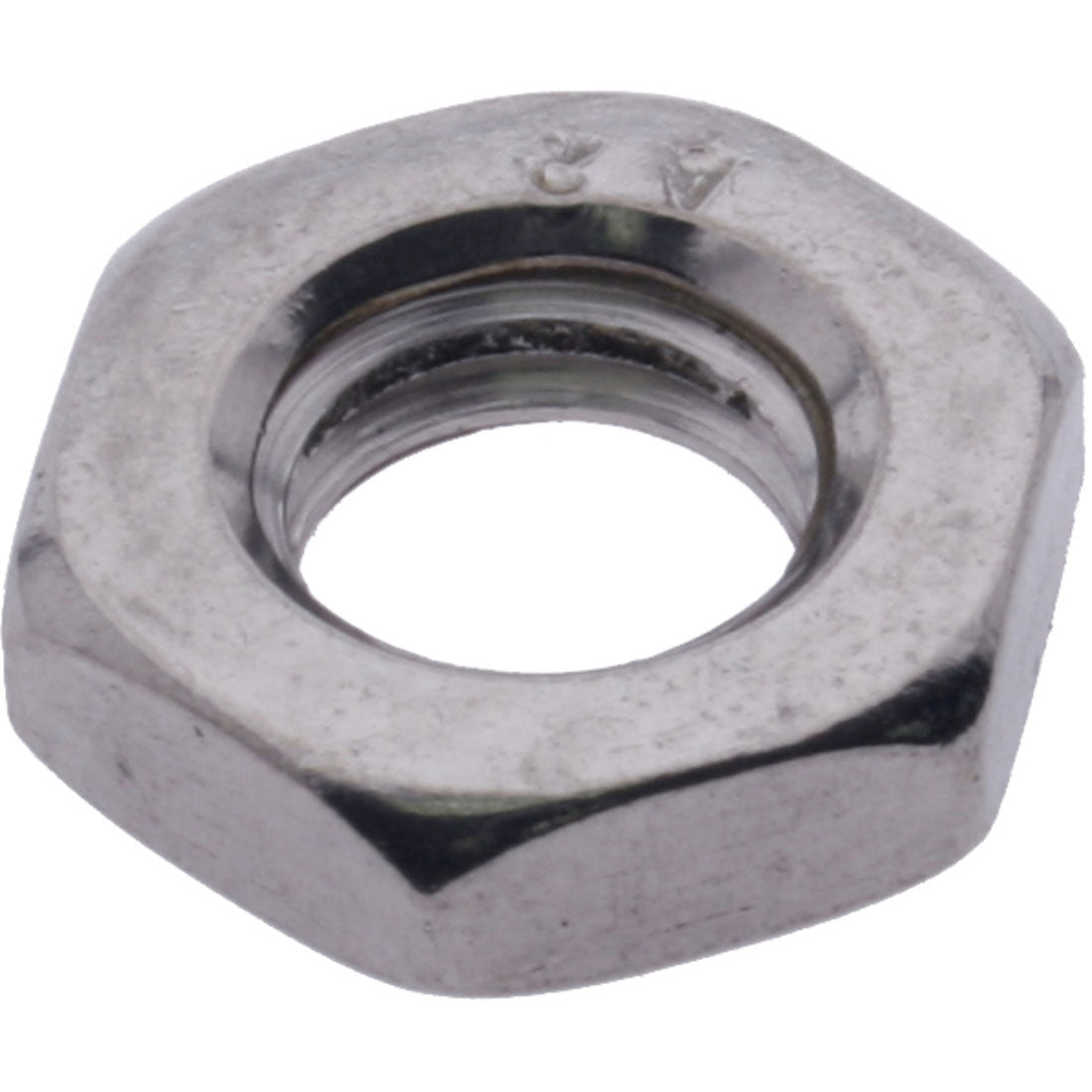 Thin Hex Lock Nuts For Spring Latches Stainless Steel