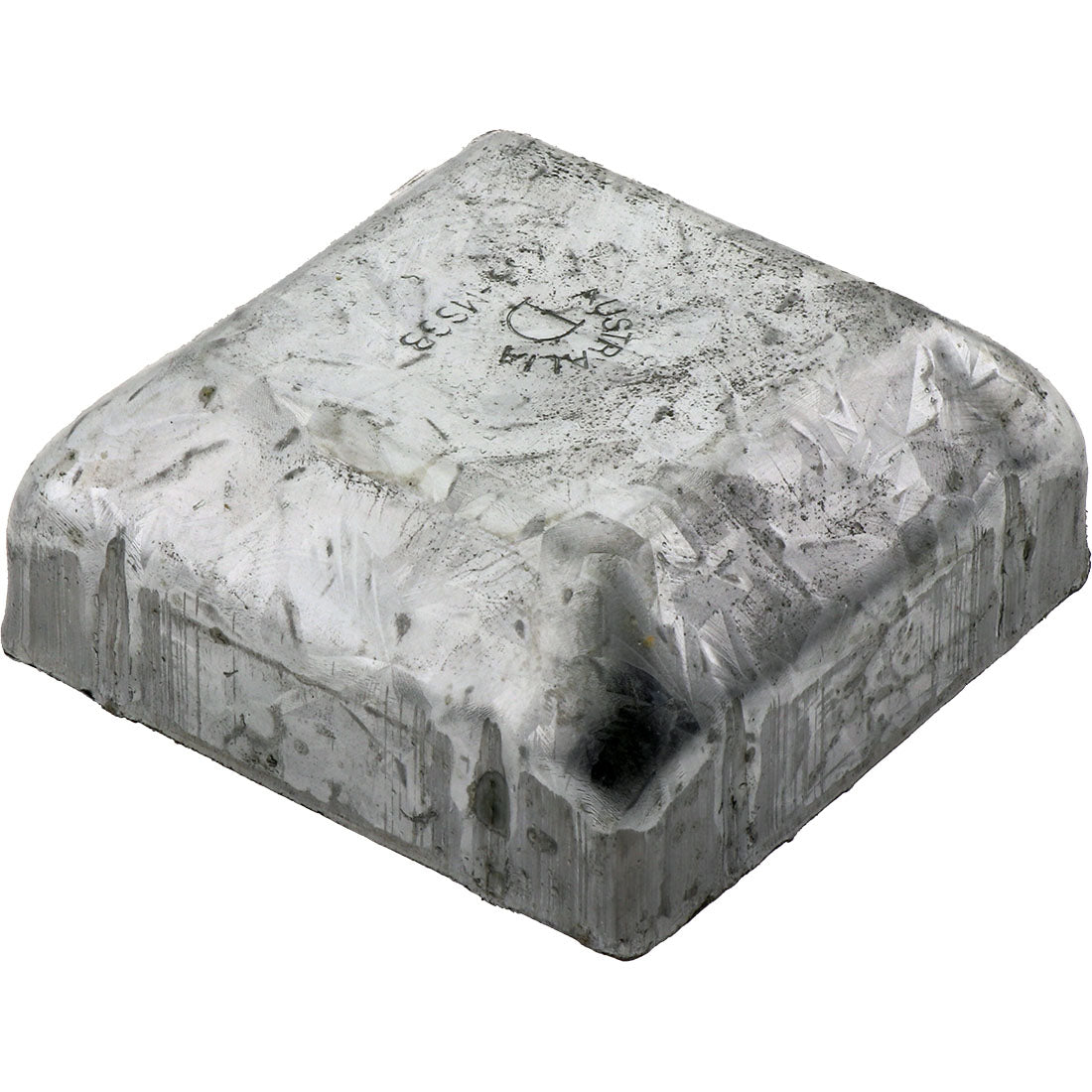 Galvanised Square Cap 65mm – Co-Mac