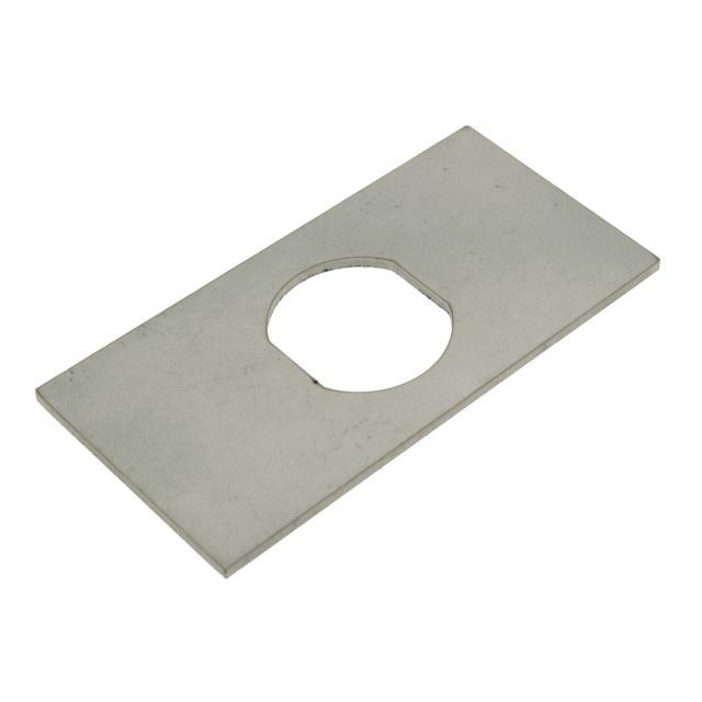 Cam Lock Backing Plate Stainless Steel 30x60