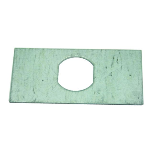 Cam Lock Backing Plate Zinc 30x60