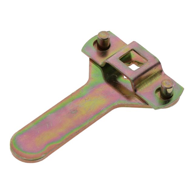 Rod Attachment Flat 3 Point For Cam Lock Zinc Plated