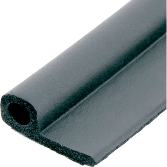 Self Adhesive Seal Rubber P Shaped 31.8x12.7mm