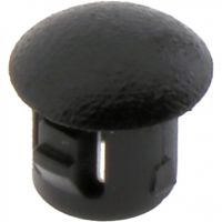 Hole Plug Nylon Black 4.8mm