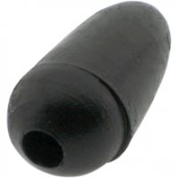 Round Cap Black 2.4mm