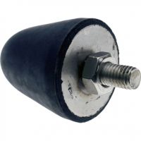 Cone Buffer Rubber and Stainless Steel 50mm M10