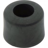 Screw Through Buffer Rubber Black 18x25.4mm