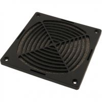 Fan Guard Round and Filter Black 120mm