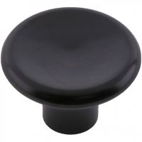 High Temperature Tapered Handle Black Knob 22mm Height 3/16W Thread