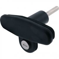 Pop Out Keylock Handle Black 70mm
