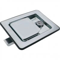 Paddle Latch Interior Release Locking Zinc Plated 140mm