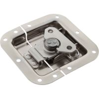Recessed Hold Down Latch Medium Stainless Steel 105x102mm