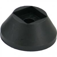 Cap Foot Square Tube Rubber25mm