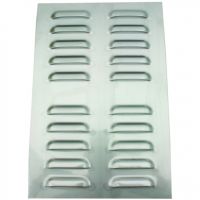 Rectangle Vent Stainless Steel 300x200mm