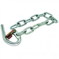 Snap Hook and Chain Zinc 300mm