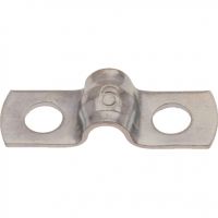 Tube Pipe Clamp Saddle Zinc Plated 6mm