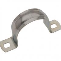 Tube Pipe Clamp Saddle Zinc Plated 42mm