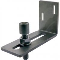 Single Bottom Guide and Bracket 304 Stainless Steel