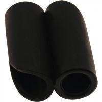 Stretchy Cord Round Adjustable Extender Black 35x43.5mm