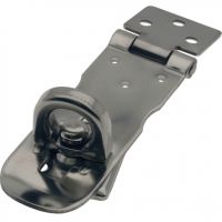 Hasp and Twist Lock Staple Stainless Steel 100mm