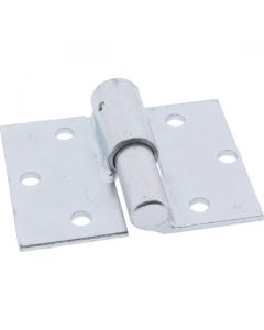 Gate Hinge Zinc Plated Right Hand Heavy Duty Double Flap 90mm