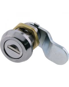 Key Locking Cam Lock Round Face 180deg Rotation 38mm