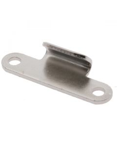 Hold Down Latch Striker Plate Nickel Plated 13mm
