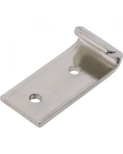 Hold Down Latch Strike Nickel Plated 43mm