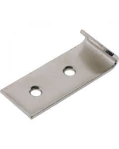 Hold Down Latch Strike Nickle Plated 66mm